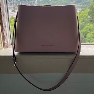 Light Pink Saffiano Leather Michael Kors Bag!